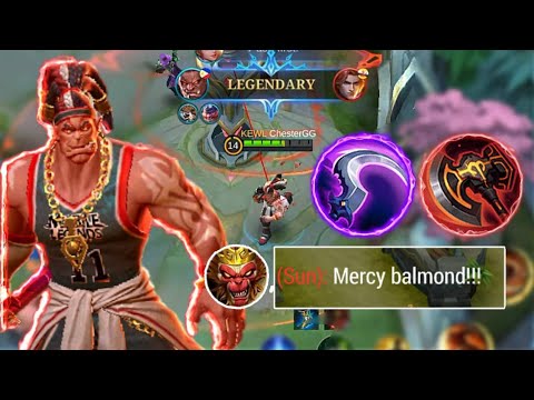 THIS BUILD TOTALLY DESTROYED ENEMY!! | SUN BEG FOR MERCY | BALMOND BEST BUILD | MLBB