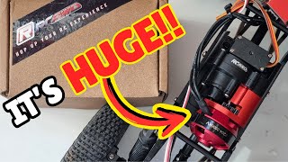 It's HUGE!! - TRX4M 2 Speed Gearbox & Brushless Combo from RCAWD