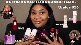 ALL Under $25!! Affordable Fragrance Haul! This one is for the budget friendly girlies!