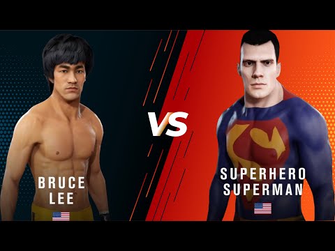 UFC 3 | BRUCE LEE vs. SUPERHERO SUPERMAN