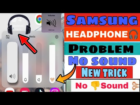 How to remove Headphones Symbol in Samsung | headphones Symbol problem solution | Easy solution