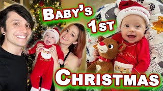 BABY'S FIRST CHRISTMAS!!