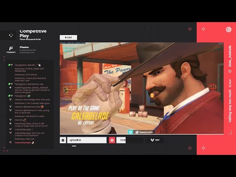 POTG! Cassidy (McCree) Gale Gameplay OVERWATCH GAMEPLAY SEASON 33 TOP 500