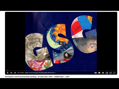 Geschwister-Scholl-Gesamtschule Hamburg - 50 Jahre GSG / GSST - Vielfalt leben ! - 2024