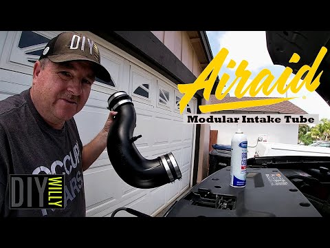 AIRAID Modular Intake Tube Install 2007 - 2013 Chevy Silverado