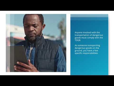 Transportation Of Dangerous Goods (TDG) Preview