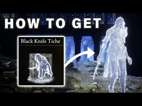 ELDEN RING How to Get the Best Spirit Summon - Black Knife Tiche Spirit Ashes Location PS5