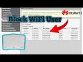 Block unwanted WiFi users easily with your Huawei Router