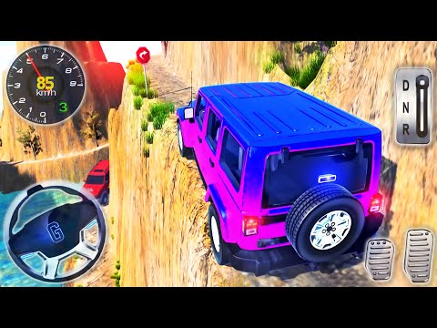 Offroad Jeep Driving Simulator 2020 - Real 4x4 SUV Hill Prado Car Drive - Android GamePlay