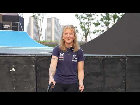 SASHA PARDOE BIKE CHECK - TEAM GB BMX FREESTYLE