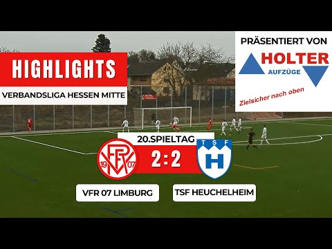 VfR 07 Limburg - TSF Heuchelheim 2:2 | Verbandsliga Hessen Mitte | 20.Spieltag