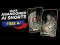 How I Make Viral AI Abandoned POV Shorts For FREE Using AI Full Step By Step Tutorial