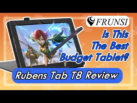 Budget Drawing Tablet? Frunsi Rubens T8 Artist Review