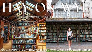HAY-ON-WYE 📚 Discover the "World's First BOOK TOWN" 🏴󠁧󠁢󠁷󠁬󠁳󠁿 things to do, where to eat & hidden gems