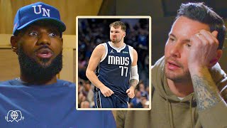 Defending Luka Doncic is a Riddle | LeBron James and JJ Redick