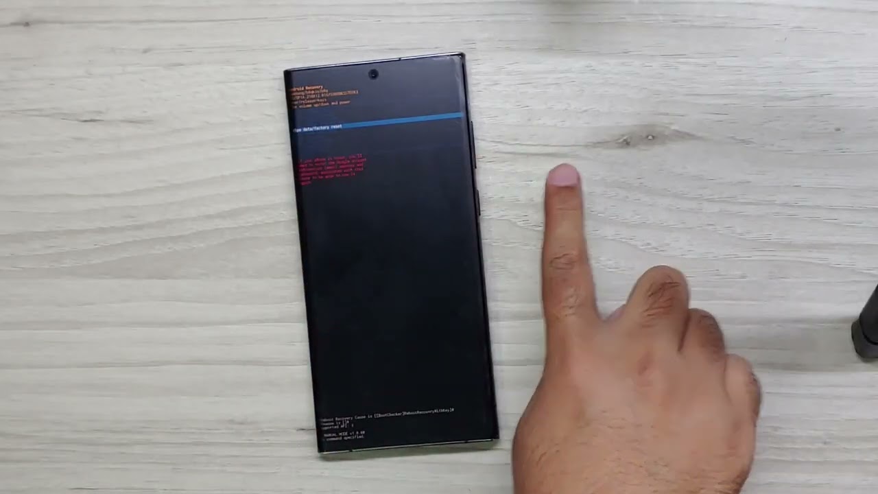 How to Hard Reset Samsung Galaxy S22 Ultra (SM-S908N) | Reset Screen Lock