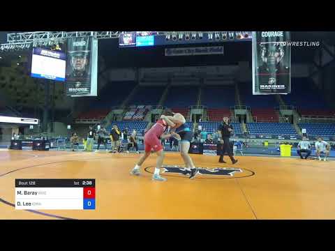 97 Kg Rr Rnd 3 - Miguel Baray, River Valley Wrestling Club Vs Duncan Lee, Iowa 8050