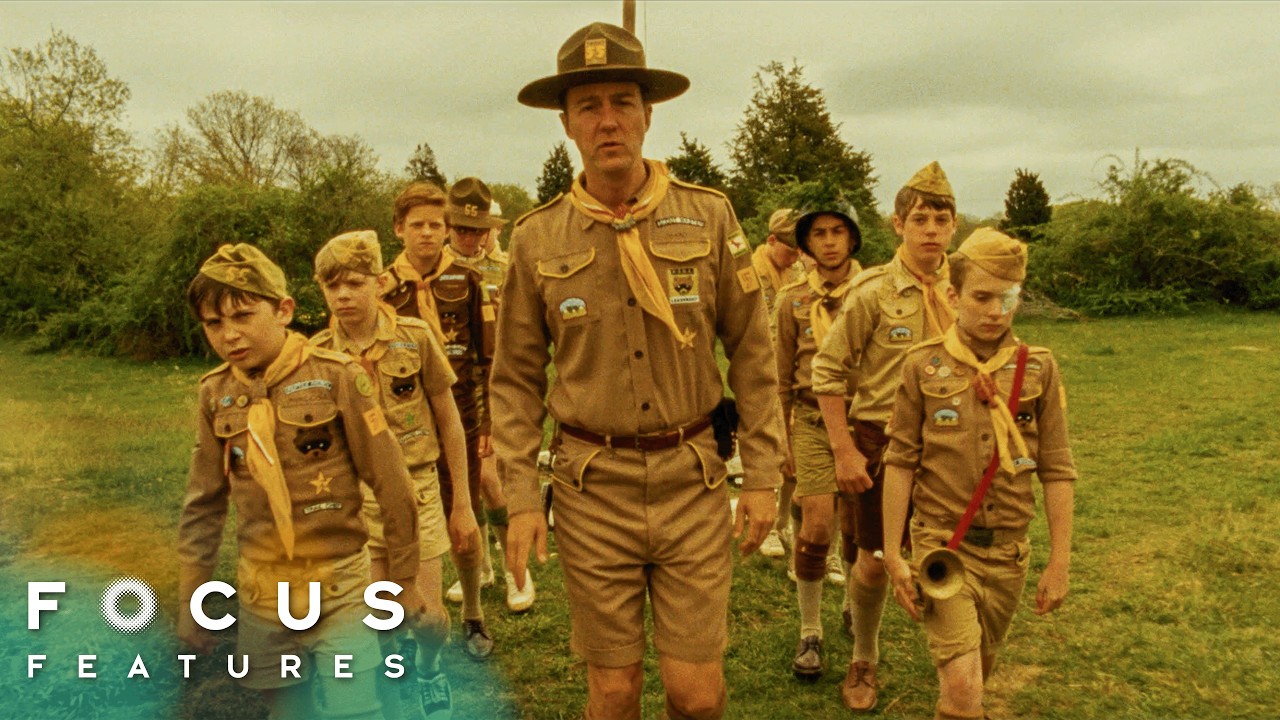 Miniature de la vidéo Scout Master Ward Inspects His Camp du film Moonrise Kingdom