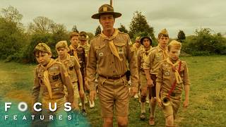 Scout Master Ward Inspects His Camp