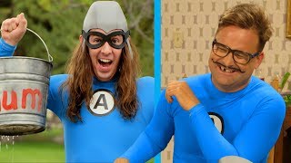 Bloopers from The Aquabats! Super Show! Season 2!