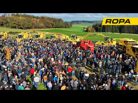 Gigantische Maschinen - Mega Action - ROPA Hausvorführung 2022 mit enormen Besucheransturm
