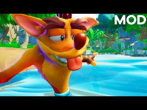 Crash Bandicoot 4: It's About Time - N. Sanity Woods custom level by Kirisamexx2