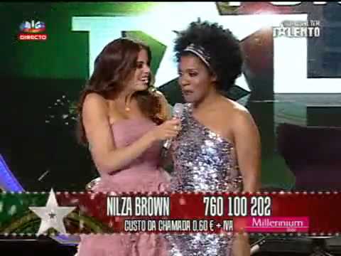 Portugal Tem Talento 5ª Semi Final -  Nilza Brown