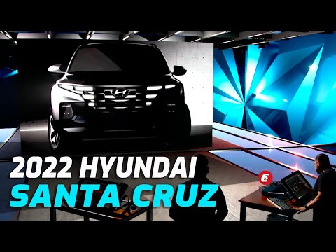 TEASER: 2022 Hyundai Santa Cruz Pickup Truck