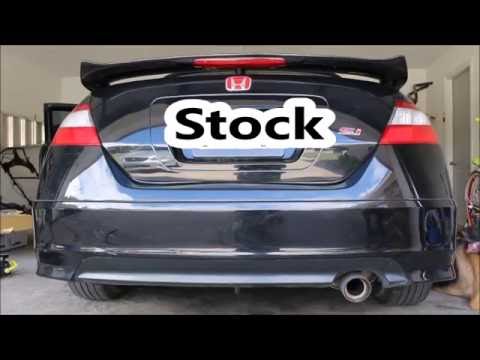 Invidia Q300 Install 8th gen SI