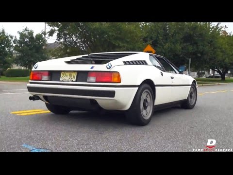 BMW M1 E26 - Walkaround // Acceleration