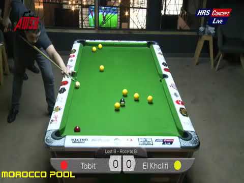 8Ball Moroccan League / Last 8 // Tabit vs El Khalifi