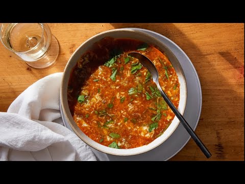 Hearty Spanish Garlic Soup (Sopa de Ajo) | Authentic Traditional Spanish Soup with Eggs & Paprika