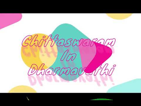 Parandhamavathi Chittaswaram in Colours of Ragaas