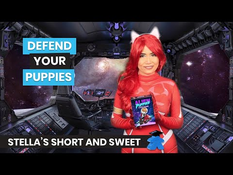 Alien Puppies Card Game - Stella's Short and Sweet