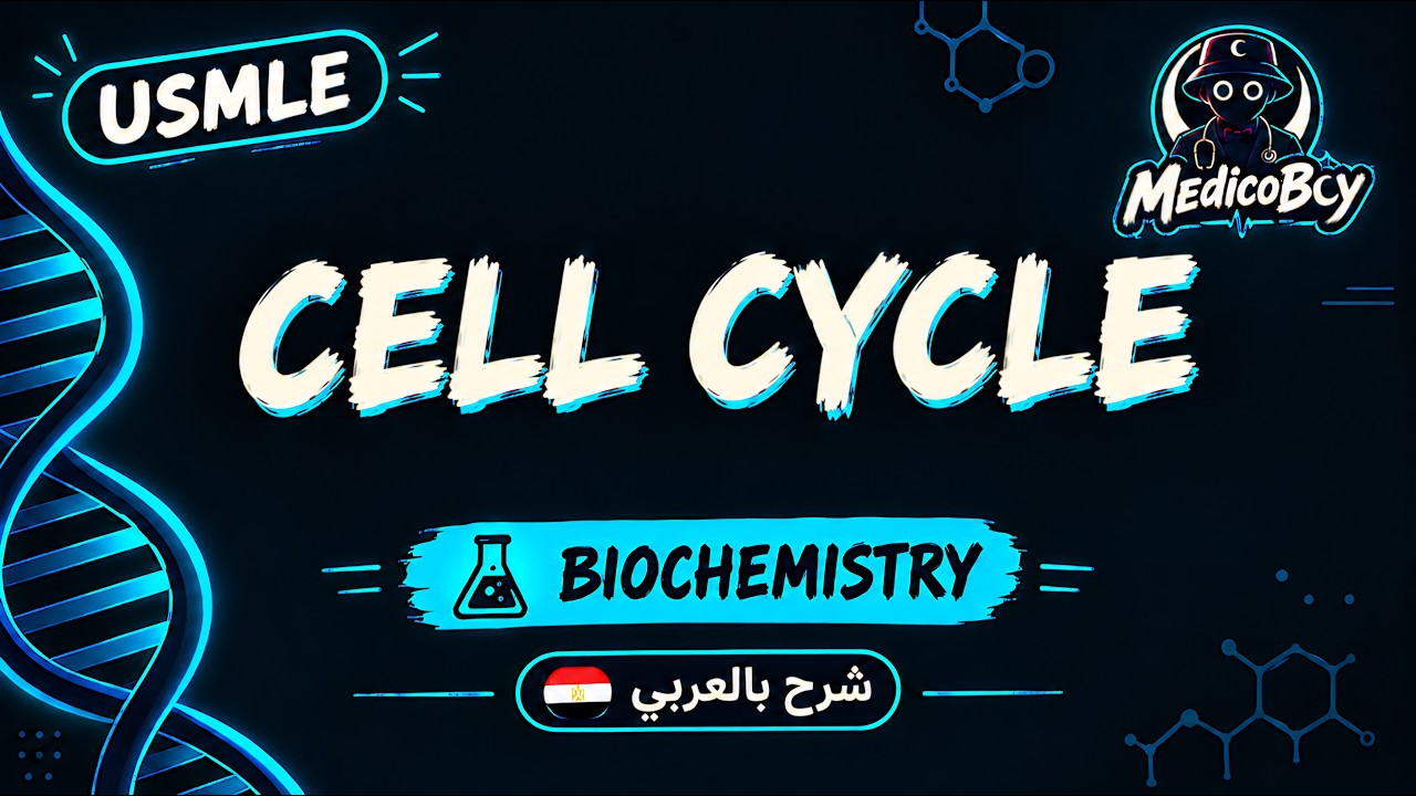 Cell Cycle | USMLE Step 1 | شرح بالعربي
