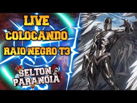 [LIVE] DOMINGUEIRA COLOCANDO O RAIO NEGRO T-3 - MARVEL FUTURE FIGHT