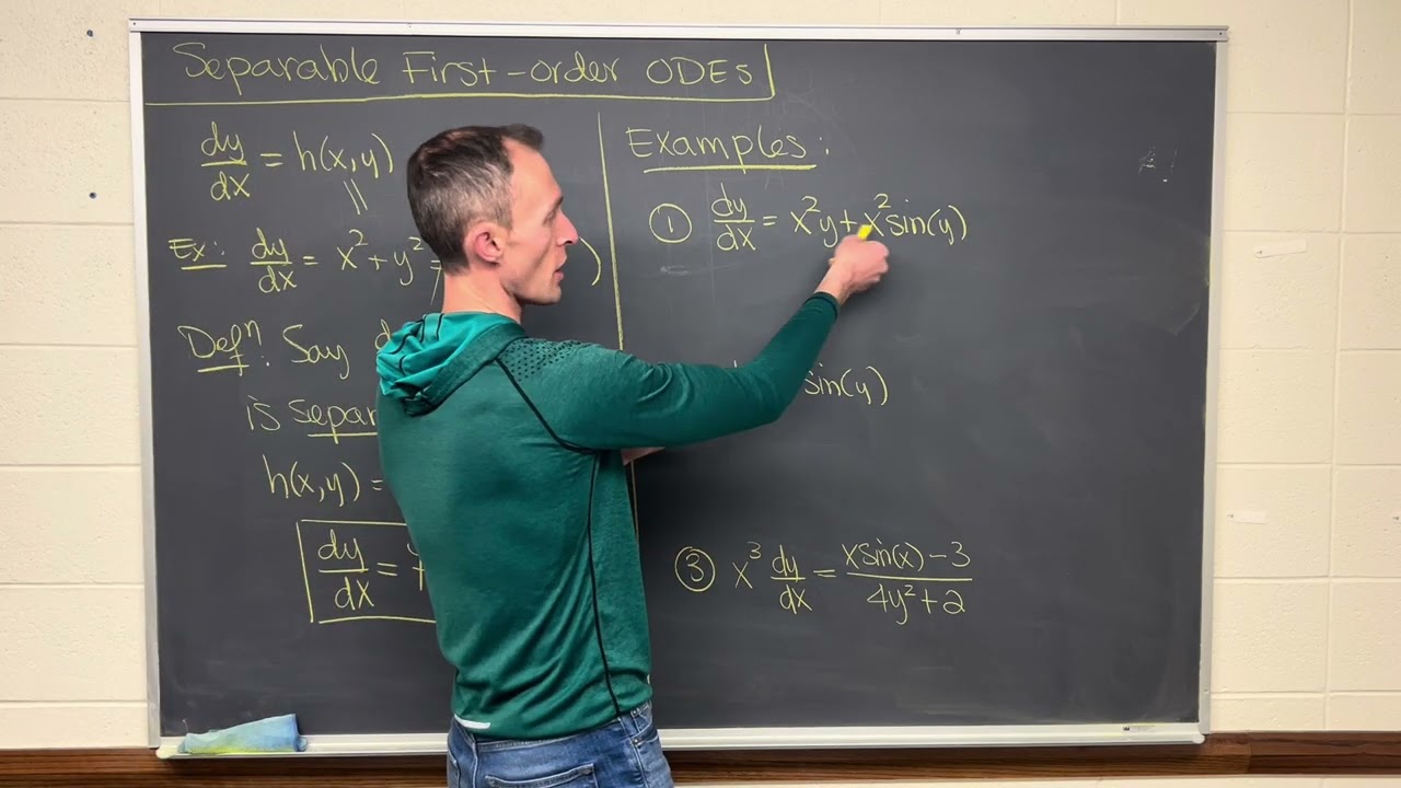 Demystifying First Order Separable ODEs: What You Need to Know
