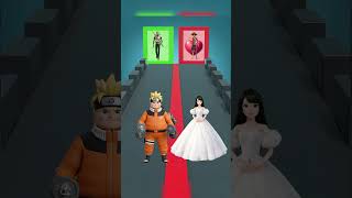 POV ❤️ Naruto and Hinata in the Love Run! 108% #animation #funny #naruto