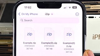 How To Extract Zip Files on iPhone iOS 17