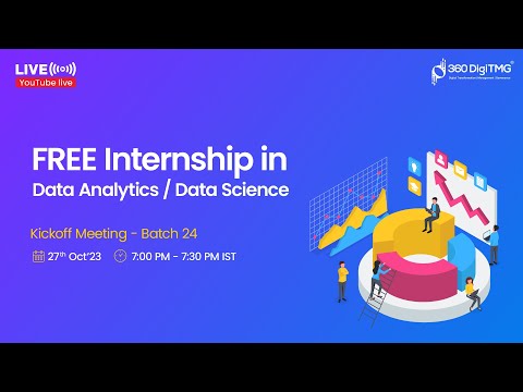 Free Data Analytics Data Science Internship | Batch 24 | 360DigiTMG
