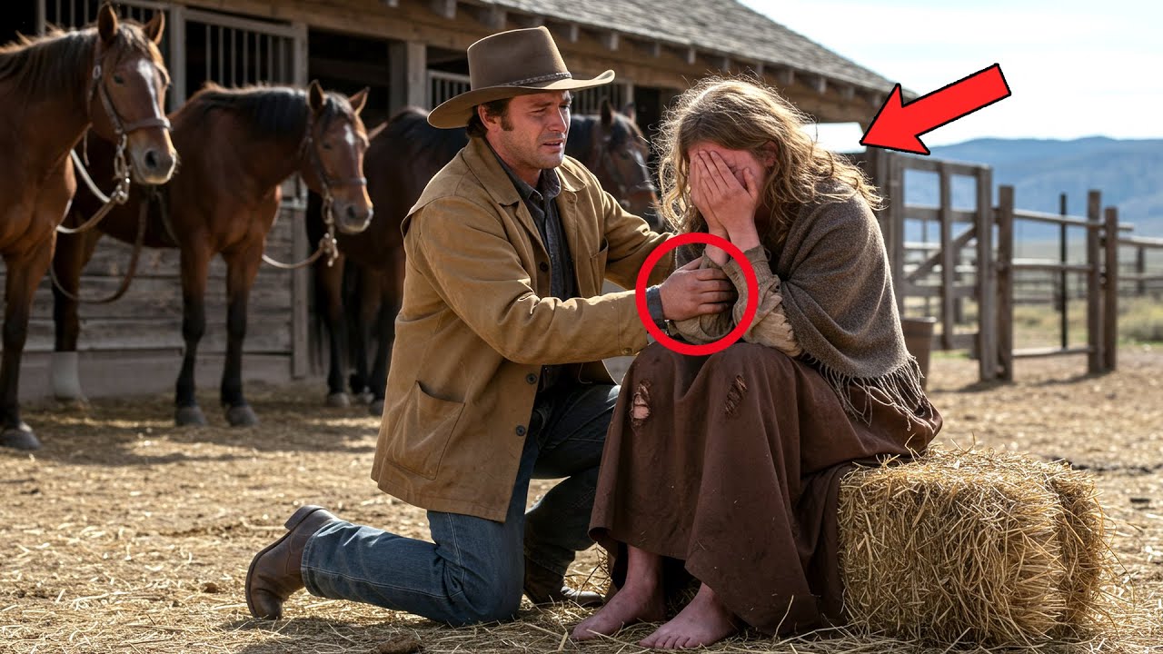 She Had No Food, No Shoes, and No Family Left, Until a Silent Rancher Took Her In Without a Word