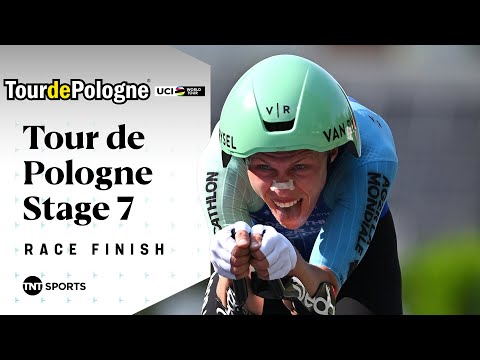 GREAT TIME TRIAL! 💪 | Men's 2025 Tour de Pologne Stage 7 Final KM's | TNT Sports Cycling