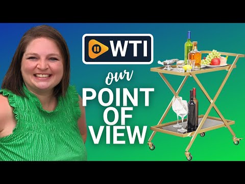 Crofy Gold Bar Cart - WTI product video review