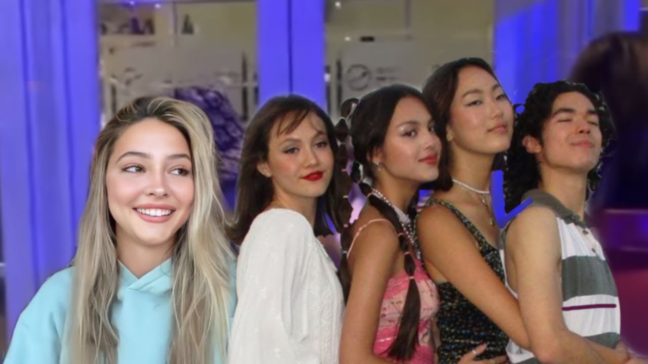 Olivia Rodrigo, Madelyn Cline, Conan Gray, Madison Hu, Iris Apatow caught by the paparazzi
