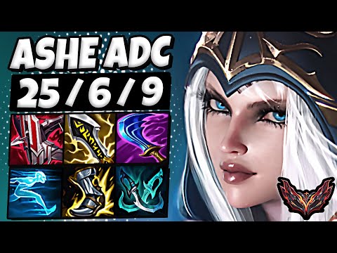 Ashe vs Xayah [ ADC ] Lol Korea Challenger Patch 13.8 ✅