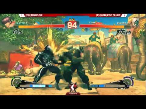Canada Cup 2015 USF4  Momochi Guy vs Pro Fluke El Fuerte  Team Playing  CC2015 720p