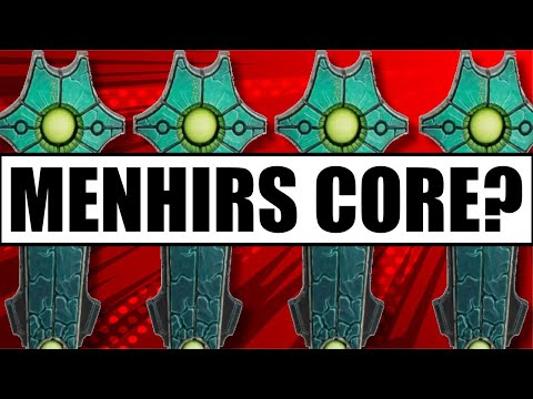 The Silent King + Menhirs - Different Keywords? Warhammer 40k 9th Edition Necrons