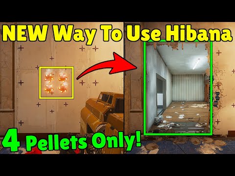 *NEW* Game Changing Hibana Trick | Open a FULL WALL With Only 4 Pellets! - Rainbow Six Siege