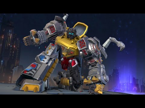 Выбил скин в Mobile Legends из коллекции трансформеров на Роджера «Гримлок»