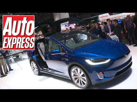 Check out the Tesla Model X at Geneva 2016